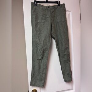 LOFT Women's Olive Green Trousers